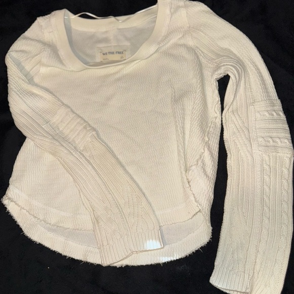 Free People Swinging Cable Cuff Top Women's Size Xs - Picture 11 of 13
